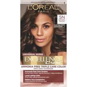L'Oreal Excellence Creme Hair Color, Natural Brown